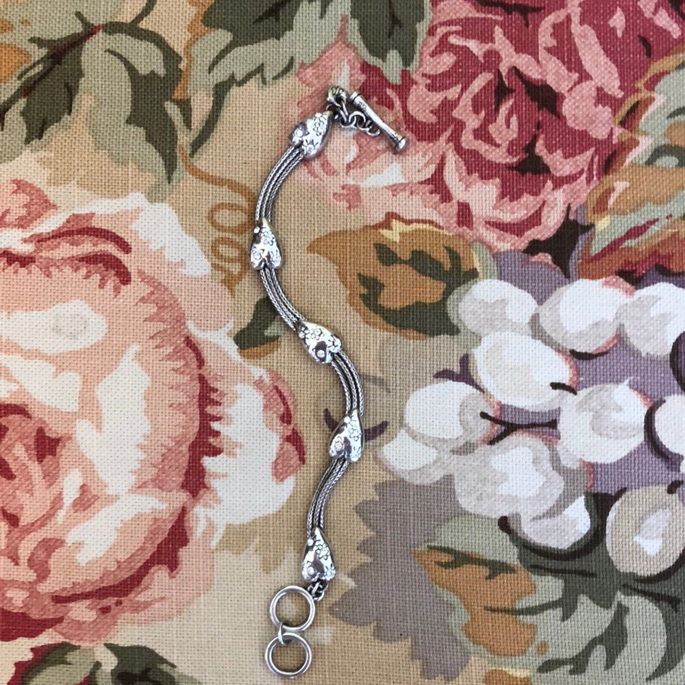 Brighton bracelet w Jeweled hearts